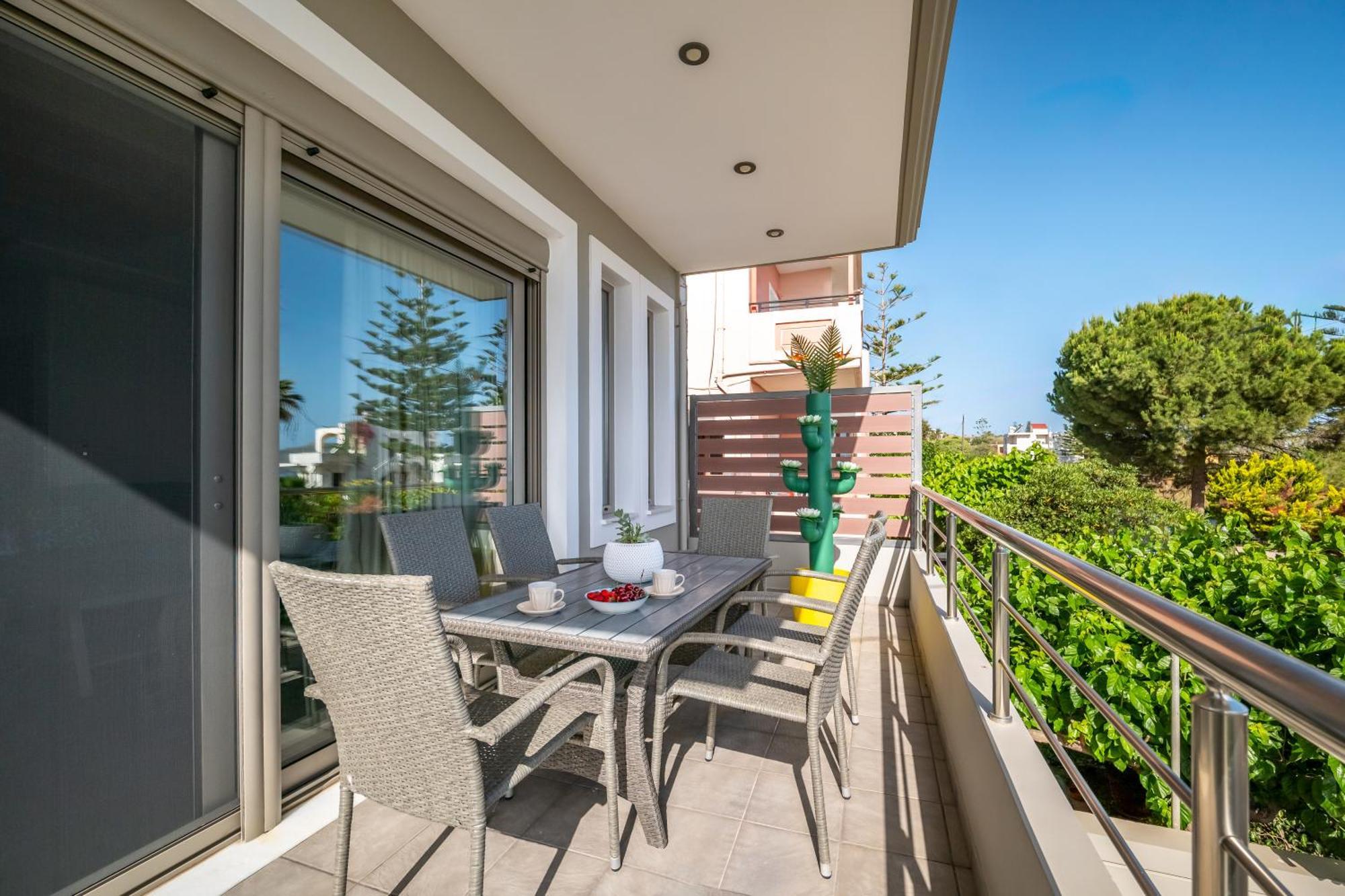 Aria Sea View, Chania 斯塔罗斯 外观 照片