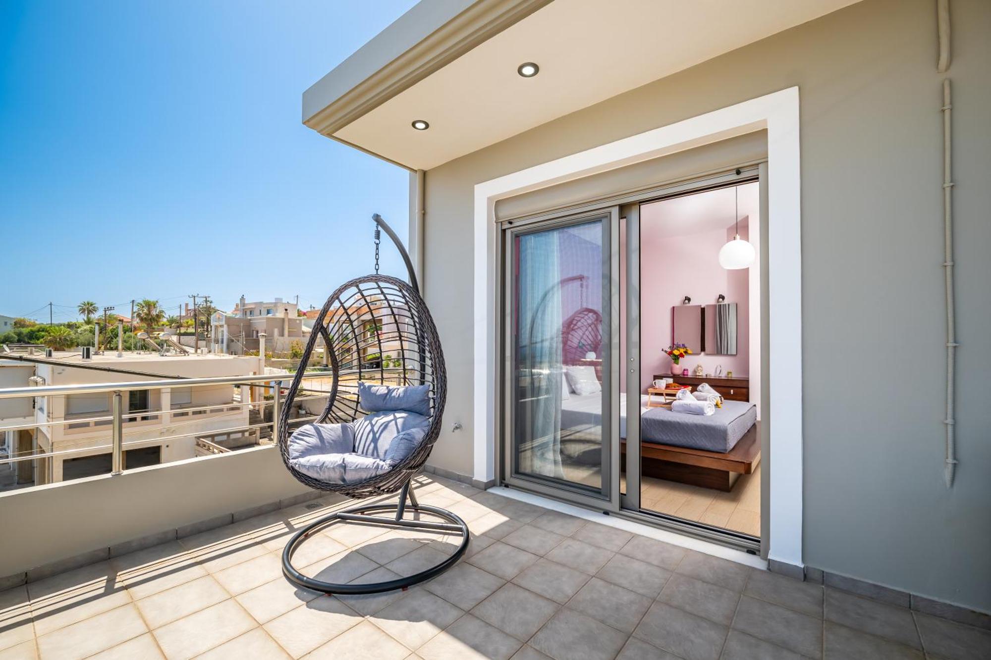 Aria Sea View, Chania 斯塔罗斯 外观 照片