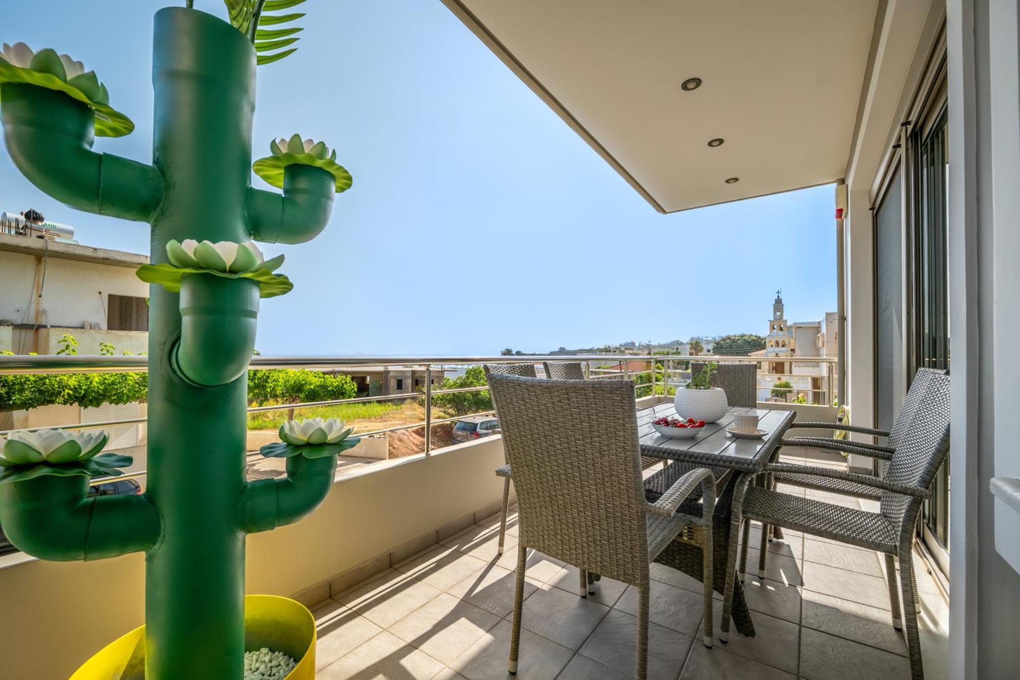 Aria Sea View, Chania 斯塔罗斯 外观 照片