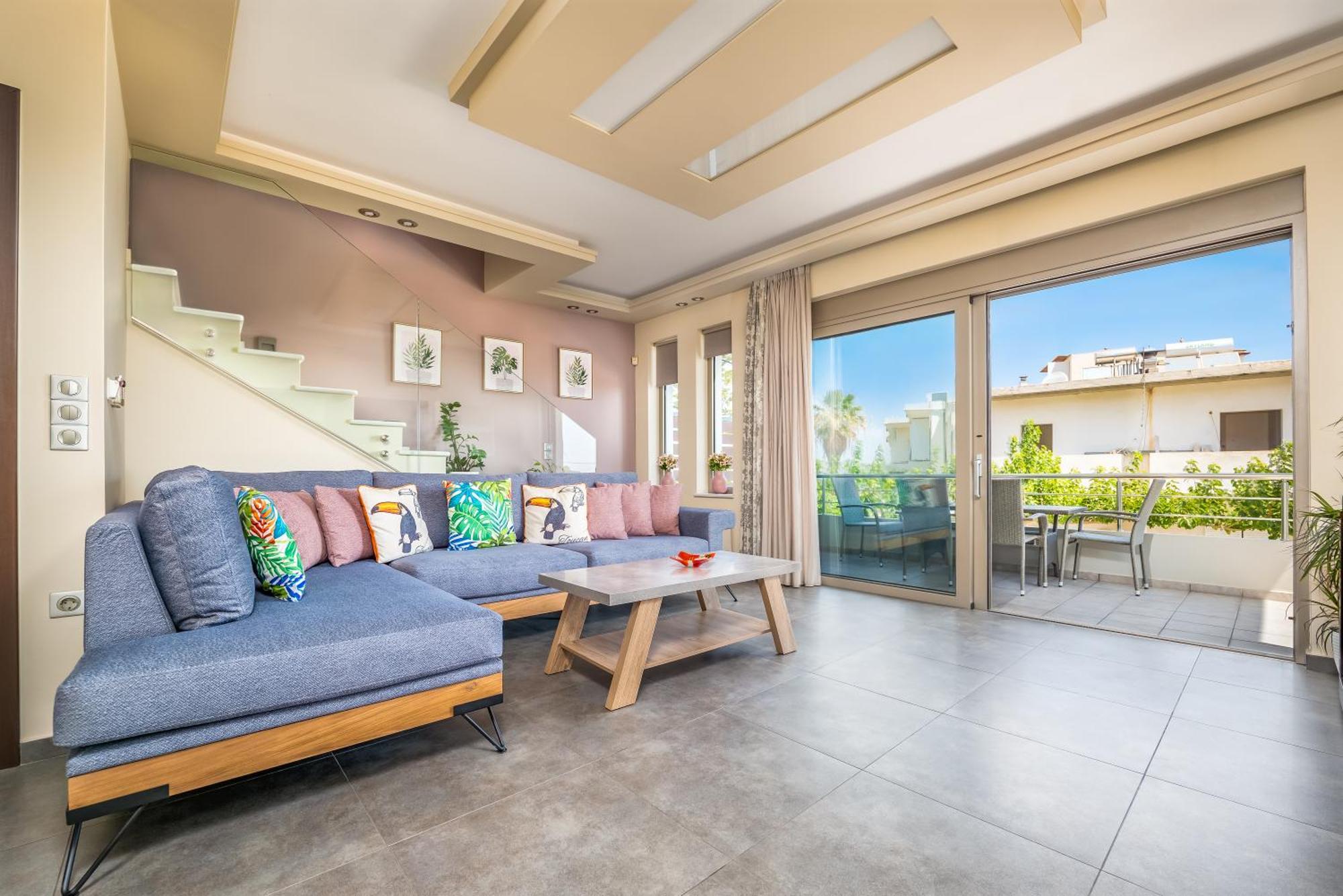 Aria Sea View, Chania 斯塔罗斯 外观 照片