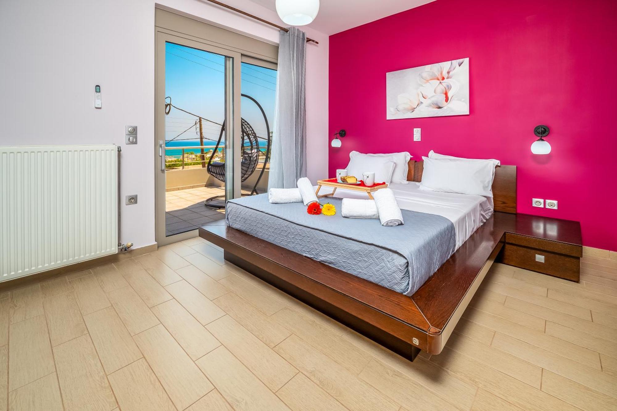 Aria Sea View, Chania 斯塔罗斯 外观 照片