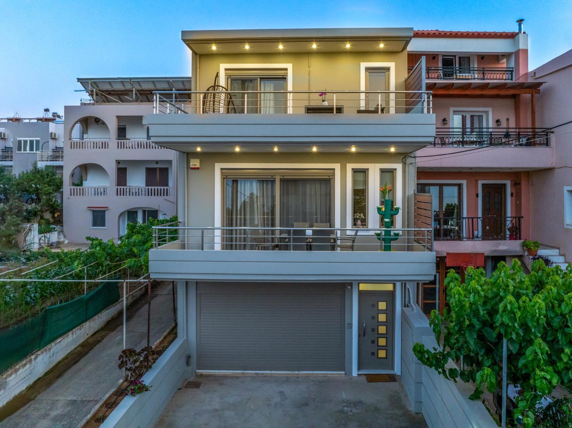 Aria Sea View, Chania 斯塔罗斯 外观 照片
