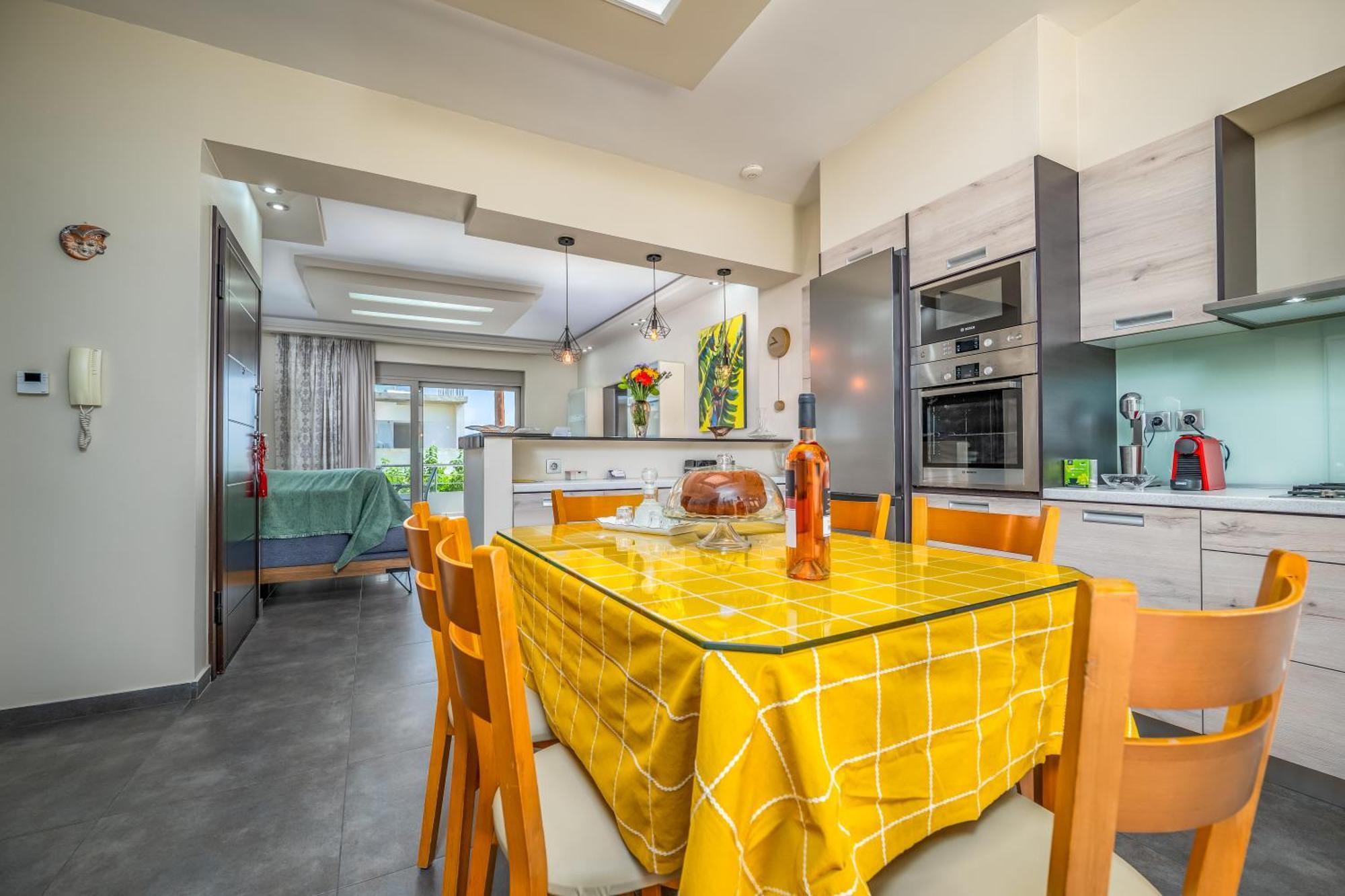Aria Sea View, Chania 斯塔罗斯 外观 照片