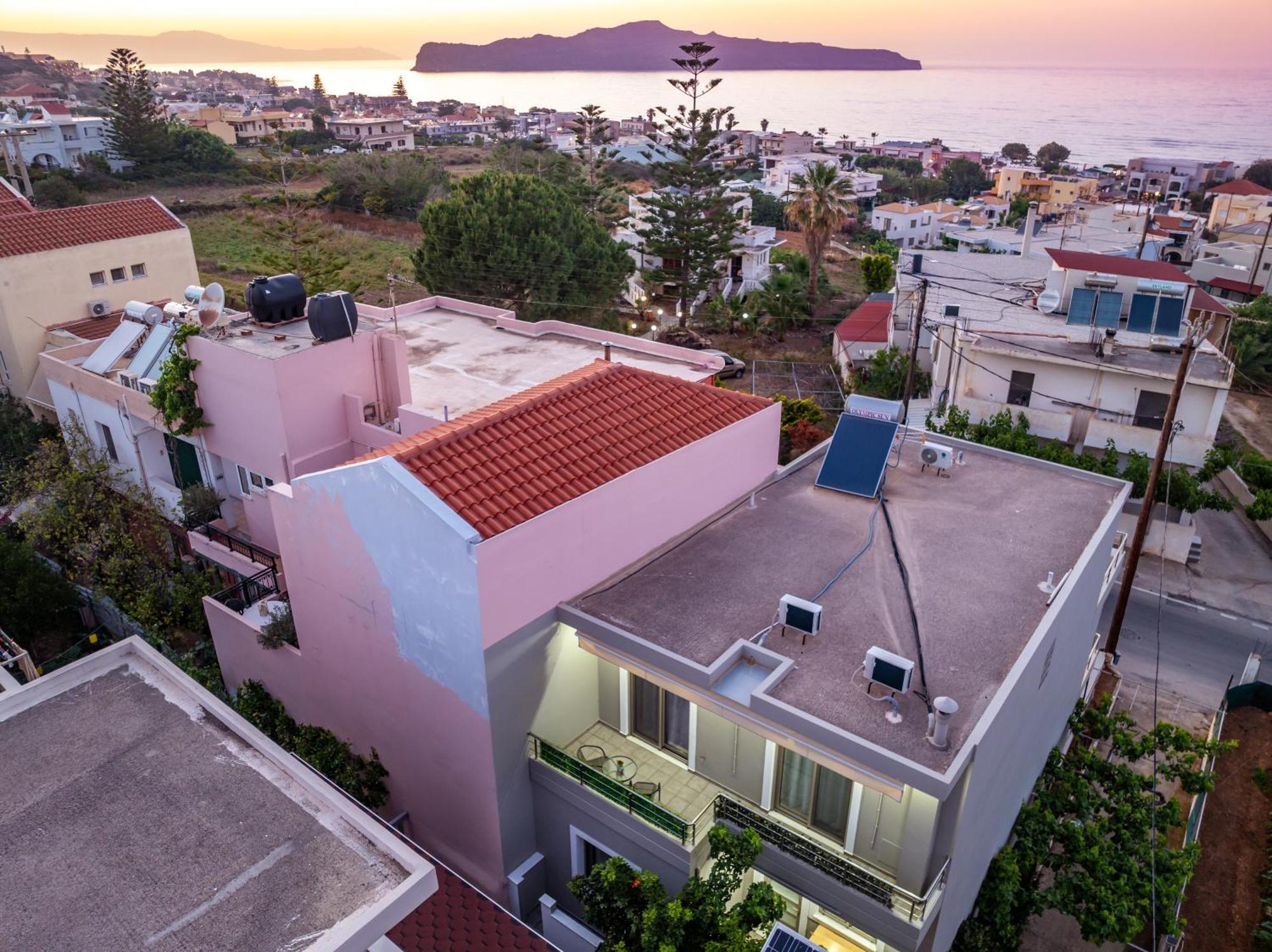 Aria Sea View, Chania 斯塔罗斯 外观 照片